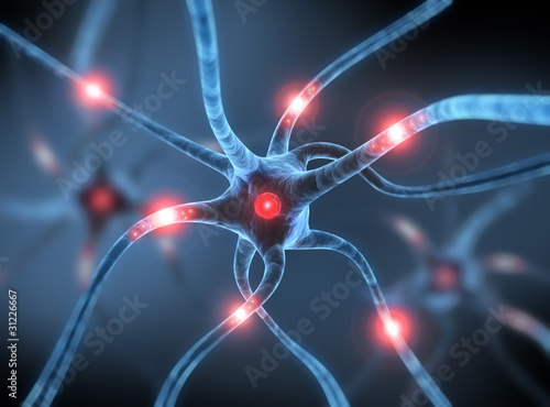 Illustration: Neuronale Zellen Neuronale Zellen