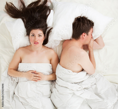 Photo: couple in bed couple in bed