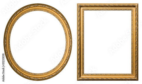 Photo: Gold picture frames Gold picture frames