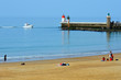 Sur la plage de Capbreton