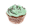 Mint cupcake