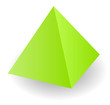 Vector pyramid illustration Vector pyramid illustration