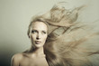 Beautiful woman with magnificent hair Beautiful woman with magnificent hair