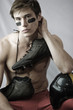 Photo: Caucasian rugby player Caucasian rugby player
