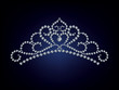Photo en ligne au meilleur prix Diamond tiara - vector illustration