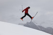Skieur jump