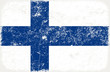 vector grunge styled flag of Finland vector grunge styled flag of Finland