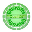 Gütesiegel: Geprüfte Qualität in Grün