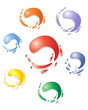 paint swirls