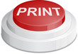 Vektor: red button print red button print