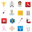 Medical and healthcare icons