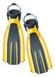 Vektor: Fins vector Fins vector