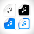 Stickers for web. Vector.