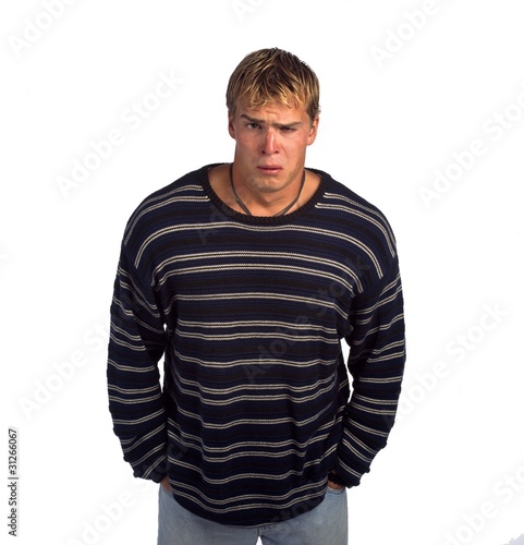 Photo: Man Looking Mad Man Looking Mad