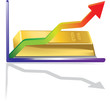 gold and graph