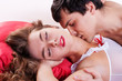Foto: Couple making love in bed Couple making love in bed