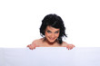 woman under towel woman under towel