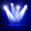 Abstract image of concert lighting Abstract image of concert lighting