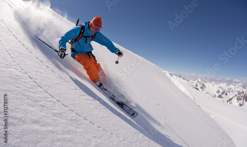 Foto: Skitour Abfahrt Skitour Abfahrt
