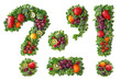 Fruit and vegetable alphabet - Punctuation Fruit and vegetable alphabet - Punctuation