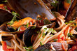 Spaghetti mit Muscheln