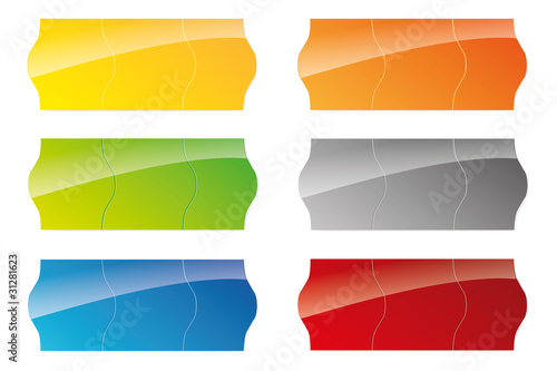 Vektor: Preisschilder Preisschild Preis schild set - bunt Preisschilder Preisschild Preis schild set - bunt