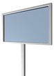 Blank Road Sign