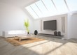 white modern room white modern room