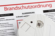 Brandmelder auf Brandschutzvorschrift