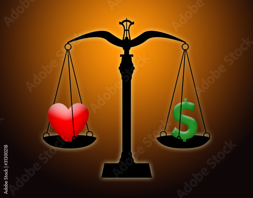 Illustration: Love or Money Love or Money
