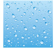 water drops on glass