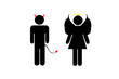 devil and angel