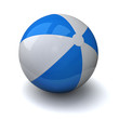 Blue&white beach ball