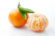 mandarins isolated on white