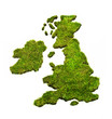 Grass map of UK