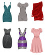 Set of sexy dresses
