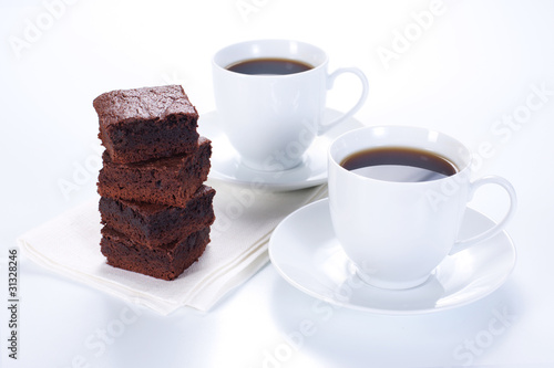 Photo: Chocolate brownies Chocolate brownies