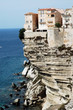 Bonifacio old town on sea cliff, Corsica, France Bonifacio old town on sea cliff, Corsica, France