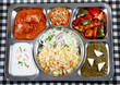 south asian thali combo