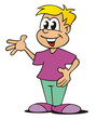 Illustration: European Kid European Kid