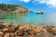 canvas print picture Cala Xarraca,  Ibiza Spain