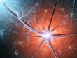 Neural network , detailed illustration