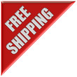 Dreieck rot FREE SHIPPING