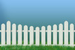 Illustration: gartenzaun gartenzaun