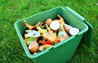bac de déchets pour compost