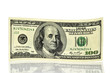one hundred dollars note
