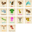 Alphabet, english, cards part 1