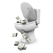 Geld verschwendung