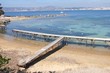 Beach and fishermen port