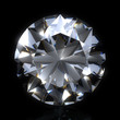 diamond stone on black space